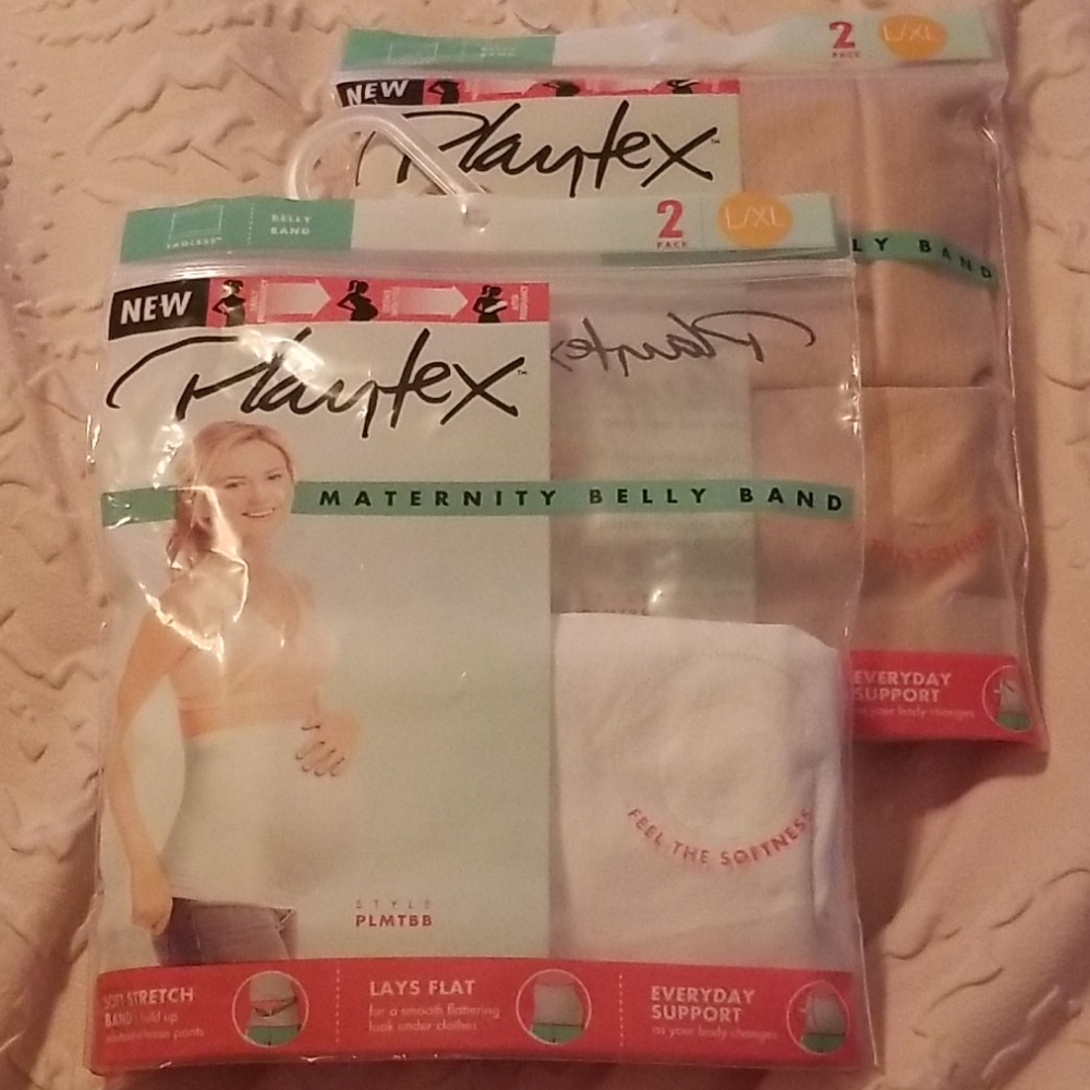 NWT Playtex Maternity Belly Band L/XL